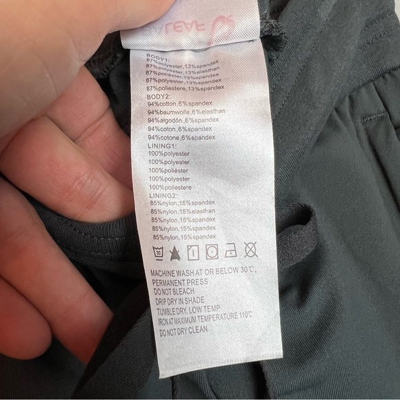 Baleaf Women’s Fleece Lined High Waist Water-Resistant Jogger Pants Grey XS P - Picture 9 of 13